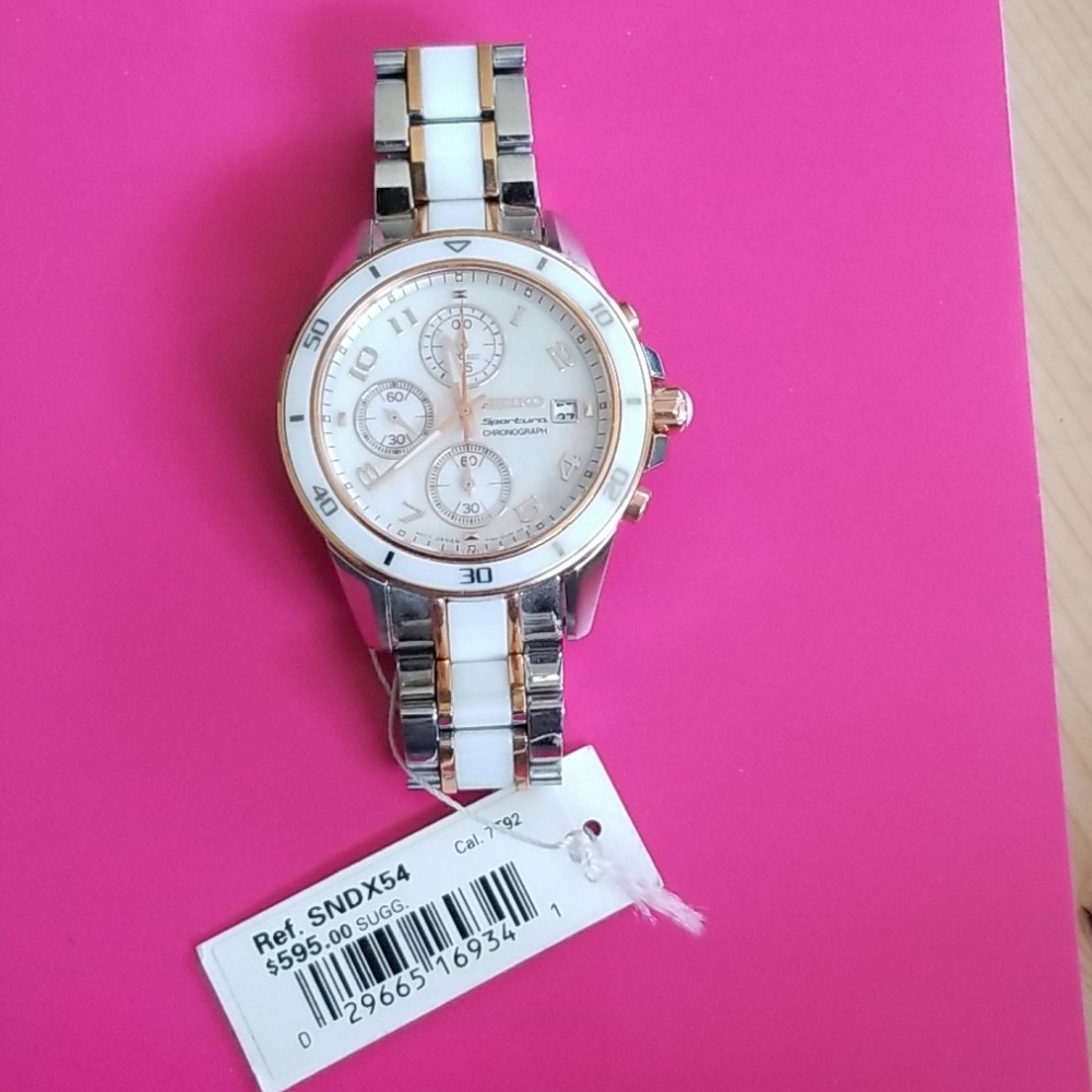 Seiko Sportura Chronograph Ladies SNDX54 Watch